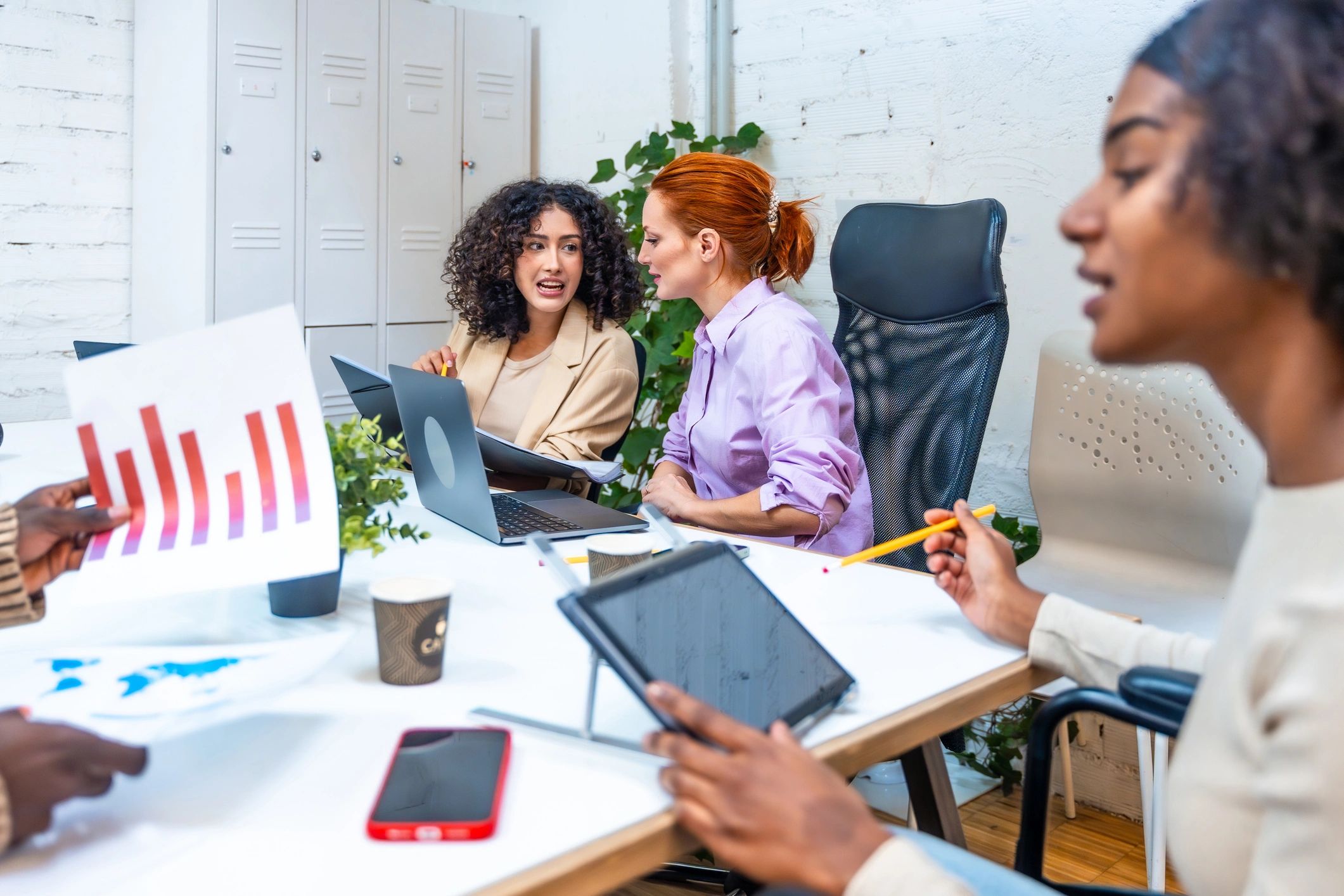 diverse nonprofit team professionals