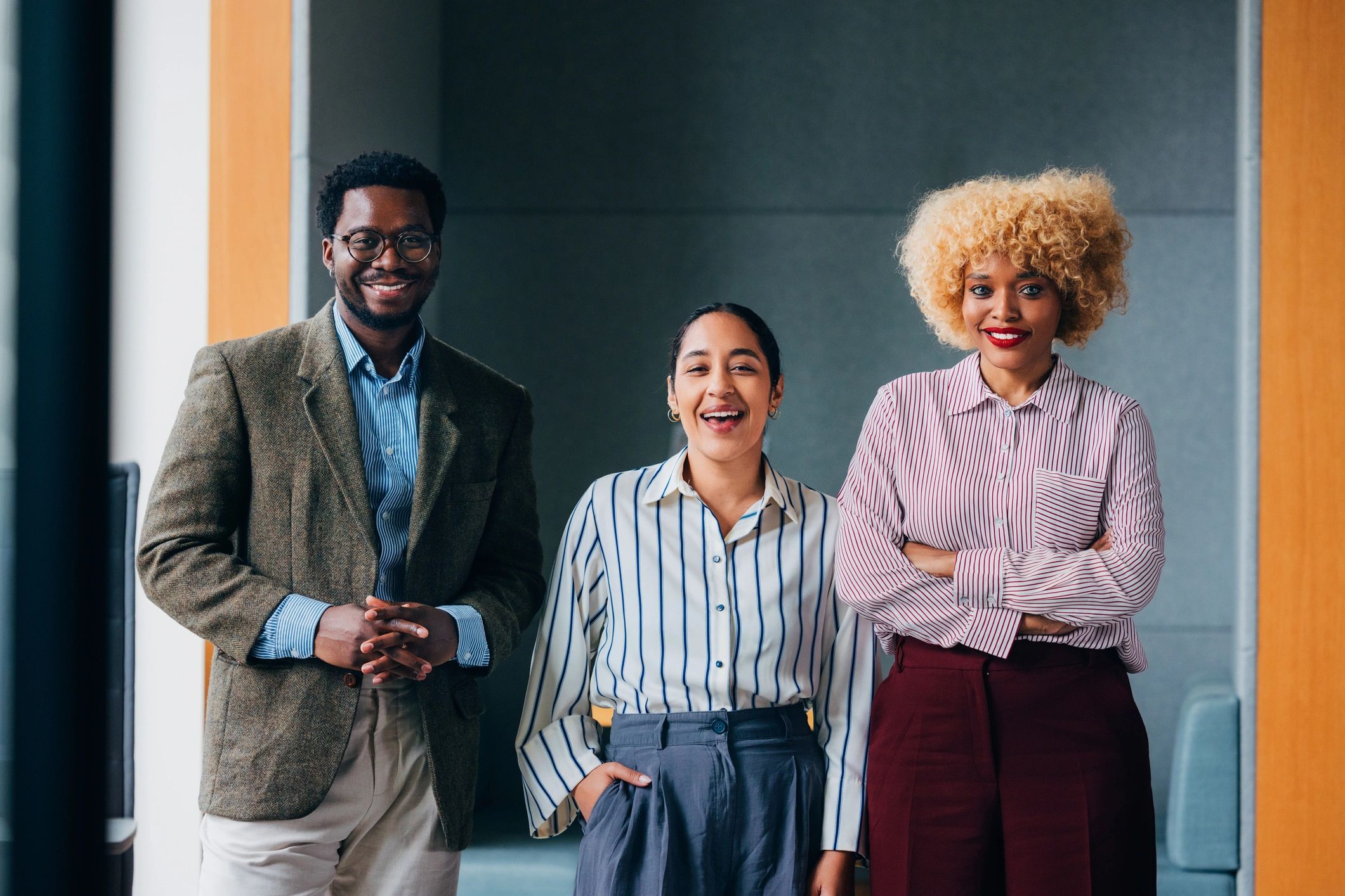 diverse nonprofit team professionals